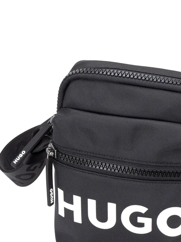 HUGO Ethon 2.0 Logo Cross Body Bag - Black