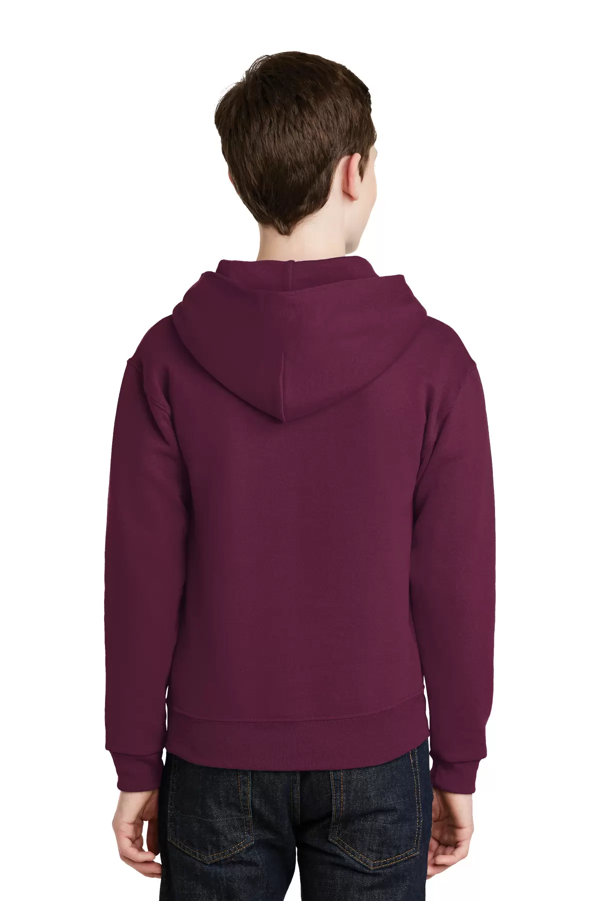 JERZEES 996Y NuBlend Youth Hooded Pullover Sweatshirt SKU: 996Y