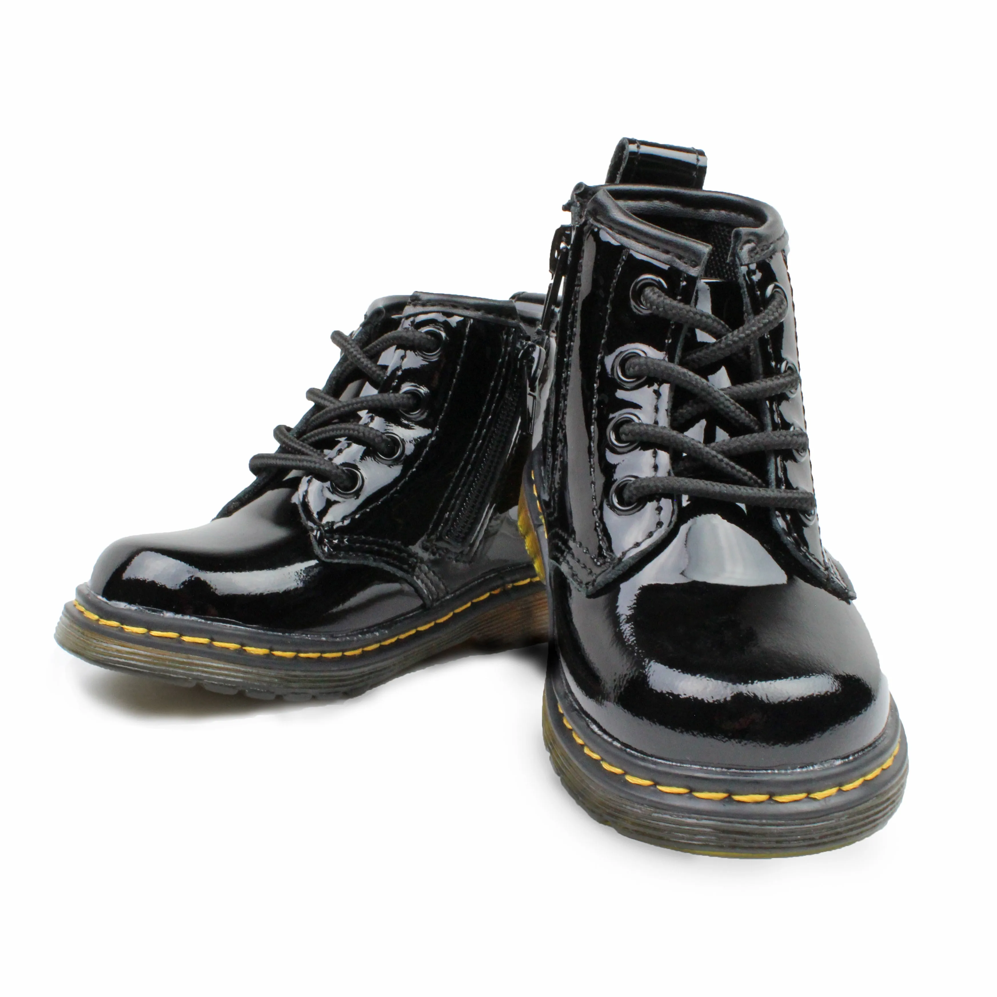 Jet Black - Combat Boot