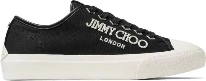 Jimmy Choo Palma M logo-embroidered sneakers Black