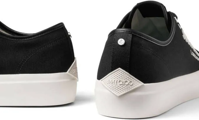 Jimmy Choo Palma M logo-embroidered sneakers Black