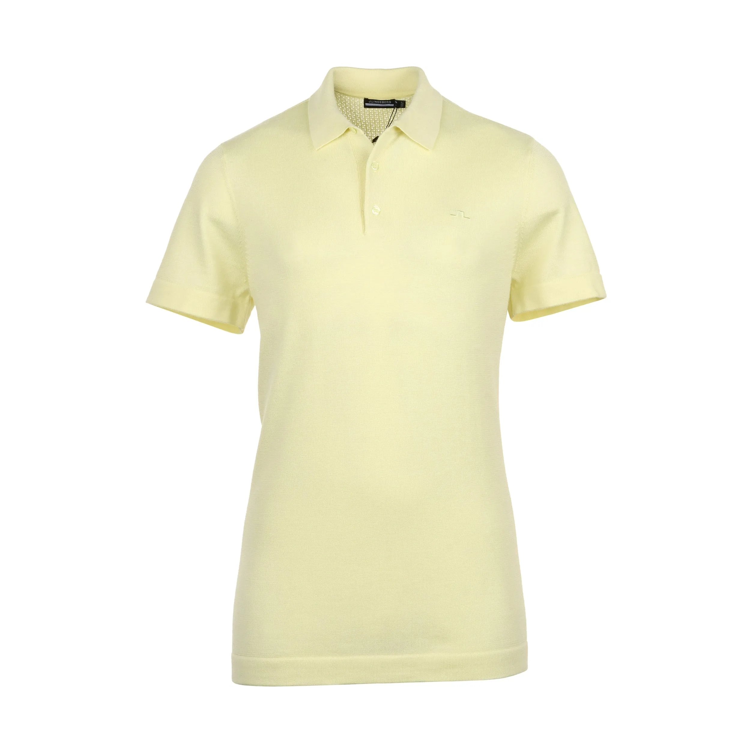 J.Lindeberg Golf Lear Knitted Polo Shirt SS24