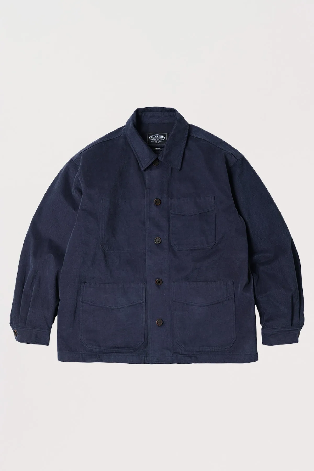 Jungle Moleskin French Work Jacket - Navy