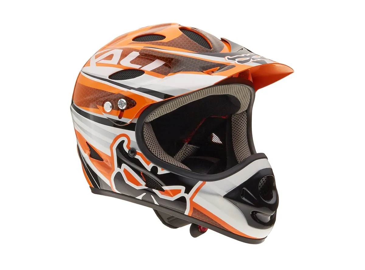 Kali Savara Full Face Helmet - Celebrity Orange