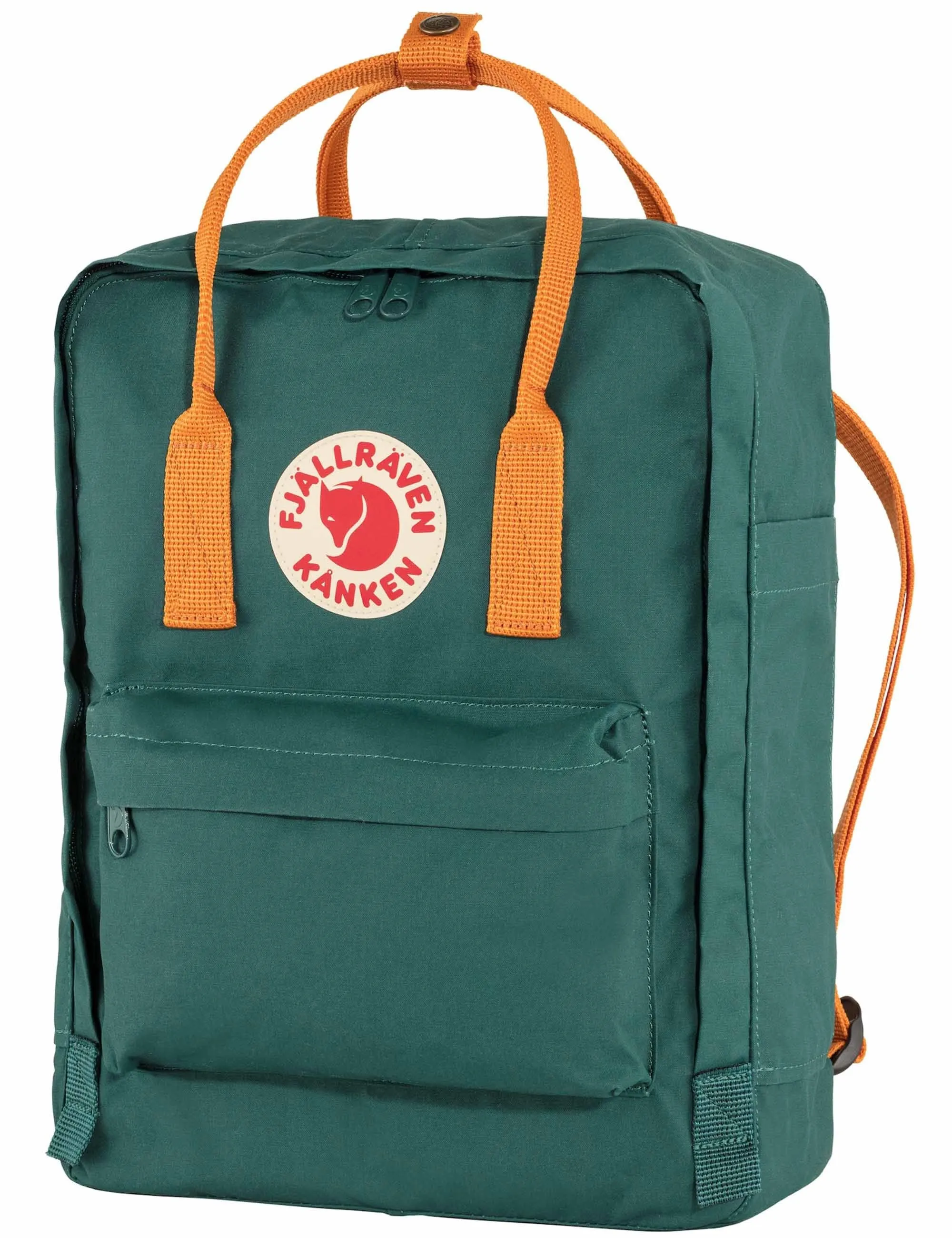 Kanken Classic Backpack - Arctic Green-Spicy Orange