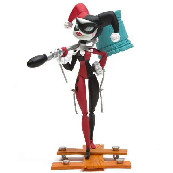 Kidrobot x Brandt Peters DC Comics Batman Harley Quinn Medium Figure (red)