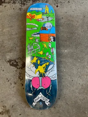 KROOKED MANDERSON THE YARD 8.38" SKATEBOARD DECK