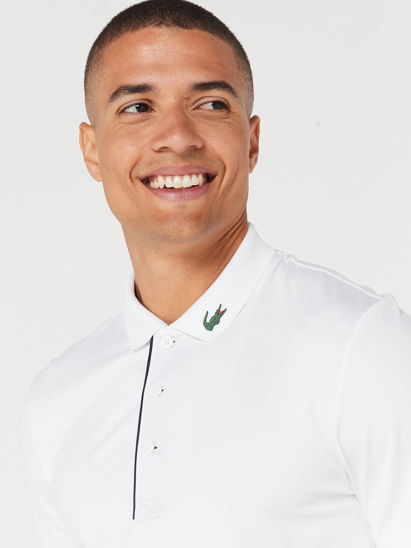 Lacoste Golf Technical Polo Shirt - White