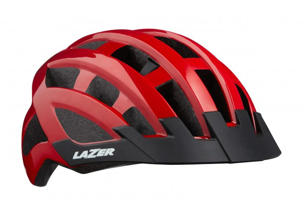 Lazer Compact DLX Commuter Helmet - Red - 2020