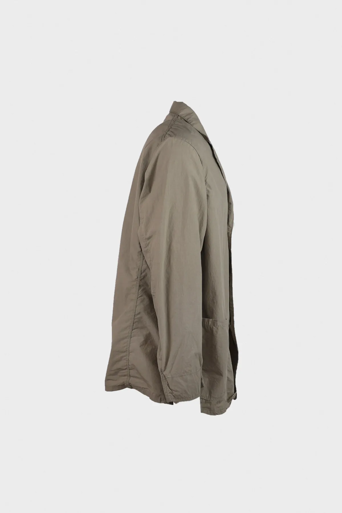 Light Simple Work Jacket - Greige