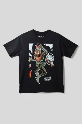 LIQUID X MARVEL MILES MORALES SHORT SLEEVE TEE