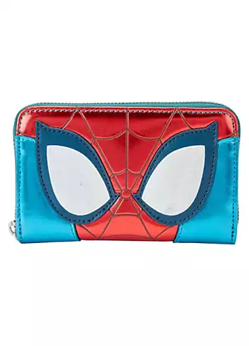 Loungefly Marvel Spiderman Shine Zip Around Wallet | Kaleidoscope