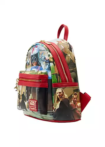 Loungefly Star Wars Scenes Series Phantom Menace Mini Backpack | Grattan