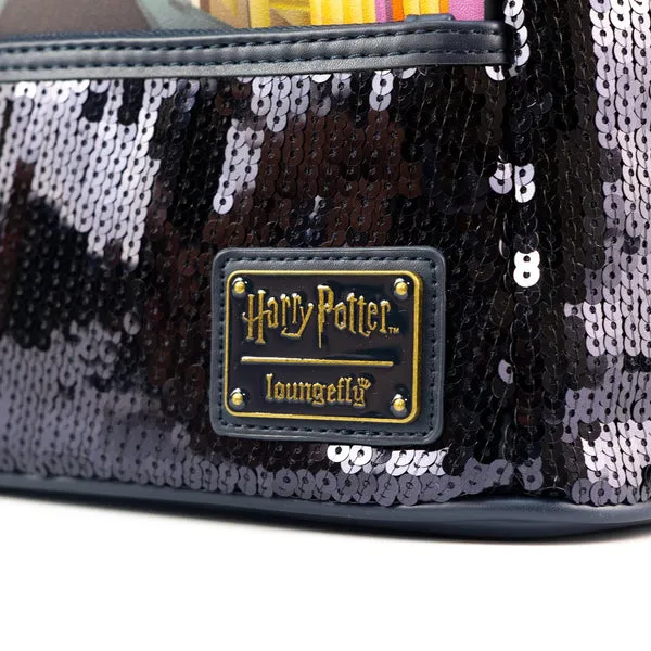 Loungefly x Harry Potter Diagon Alley Sequin Mini Backpack