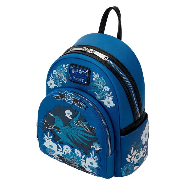 Loungefly x Harry Potter Ravenclaw House Tattoo Mini Backpack