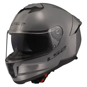 LS2 FF808 Stream II Plain Helmet - Nardo Grey