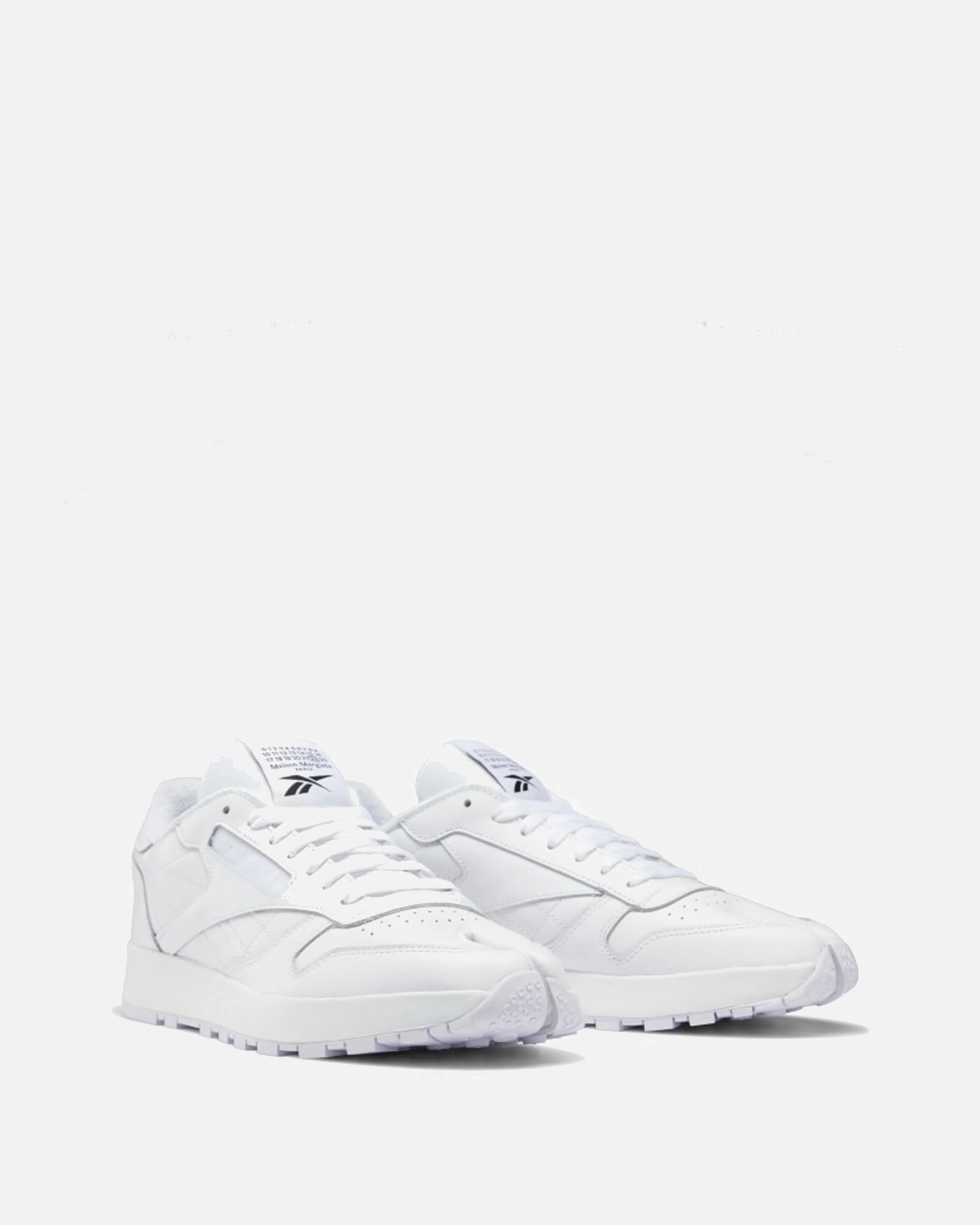 Maison Margiela Classic Leather Tabi Sneakers in White