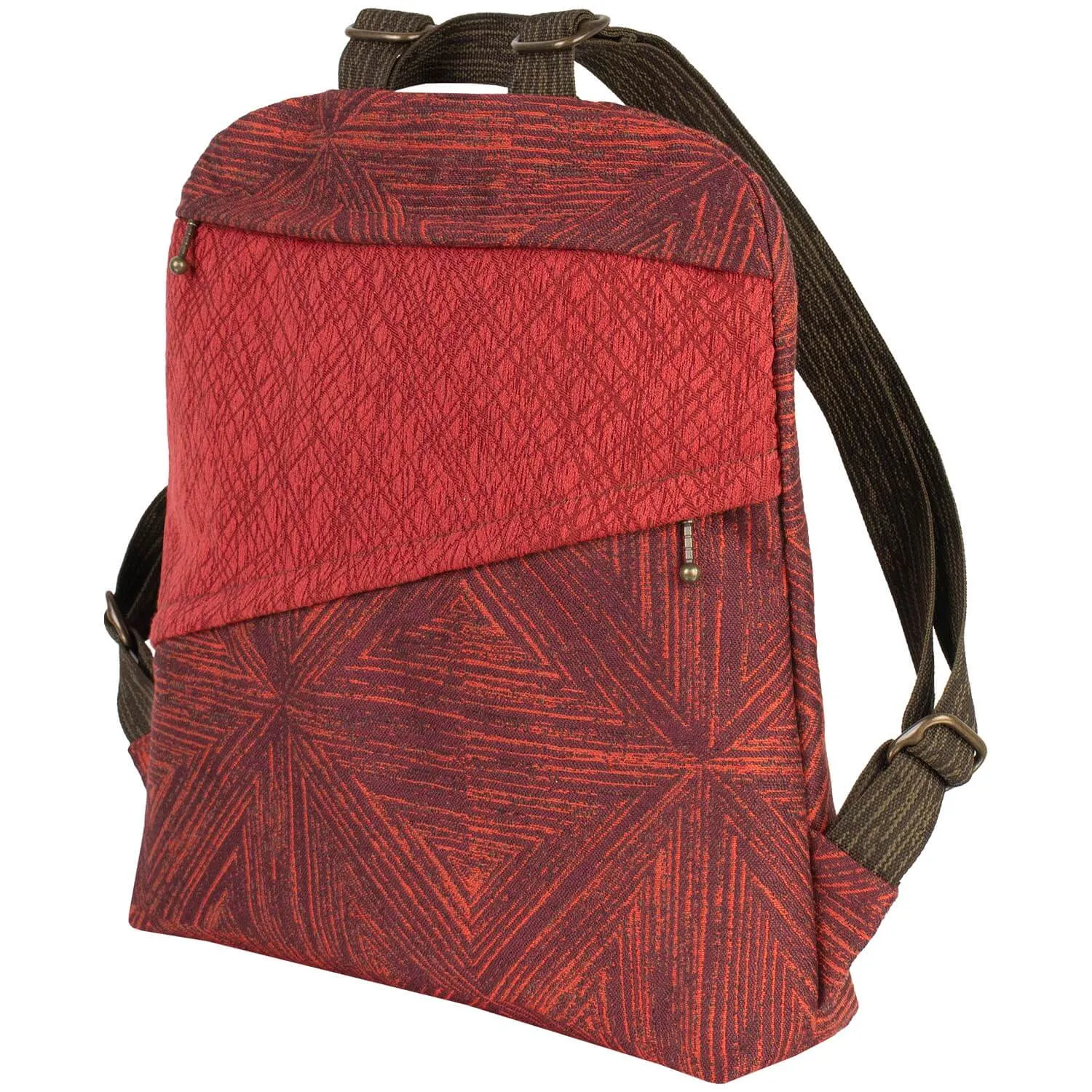 Maruca Backpack in Heartwood Red