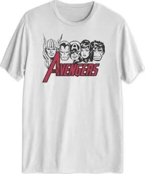 MARVEL Avengers Mens Graphic Short Sleeve T-Shirt