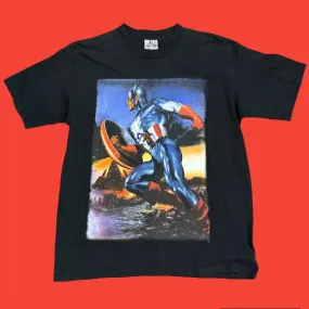 Marvel Captain America Can’t Defeat Freedom T-Shirt XL