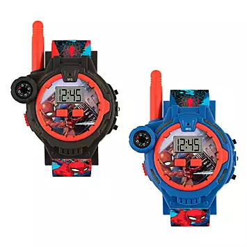 Marvel Pack of 2 Disney Spiderman Walkie Talkie Watch Set | Kaleidoscope