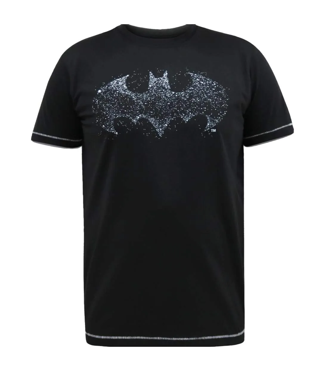 Mens robin-d555 batman standard t-shirt black Duke