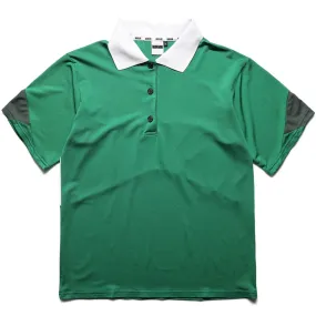 MICRO MESH TOUR GOLF SHIRT Green/White | Bodega