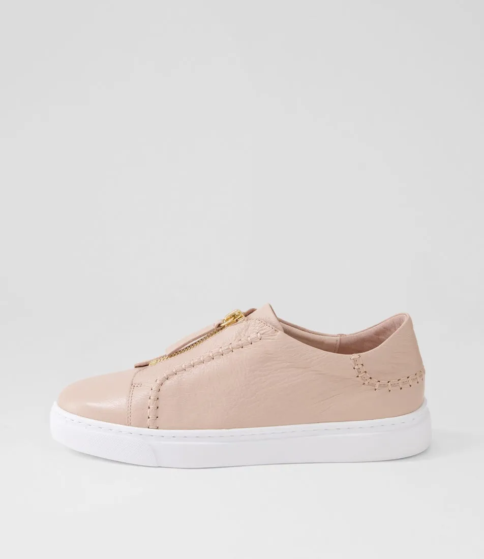 MIDAS Otlin Rose Leather Sneakers