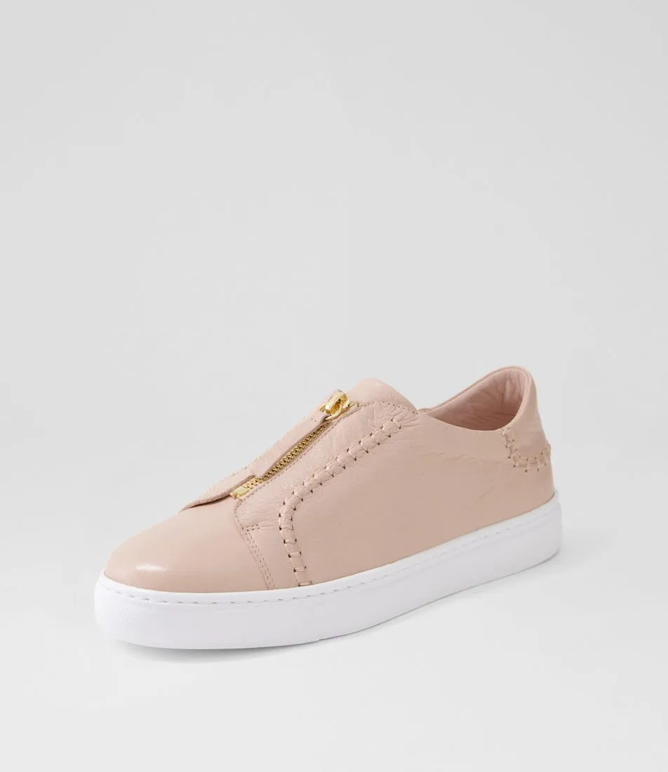 MIDAS Otlin Rose Leather Sneakers