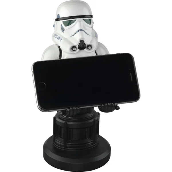 MJC International Exquisite Gaming: Star Wars: Stormtrooper - Original Mobile Phone & Gaming Controller Holder