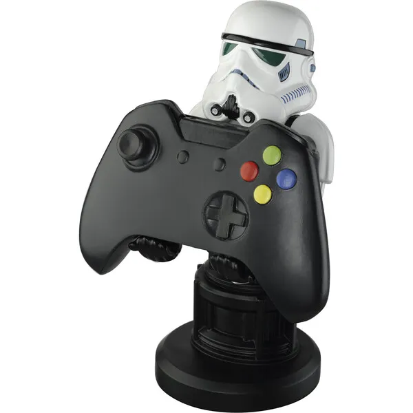 MJC International Exquisite Gaming: Star Wars: Stormtrooper - Original Mobile Phone & Gaming Controller Holder