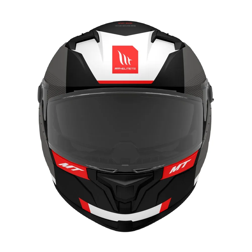 MT Braker Chento Helmet - Black/Red