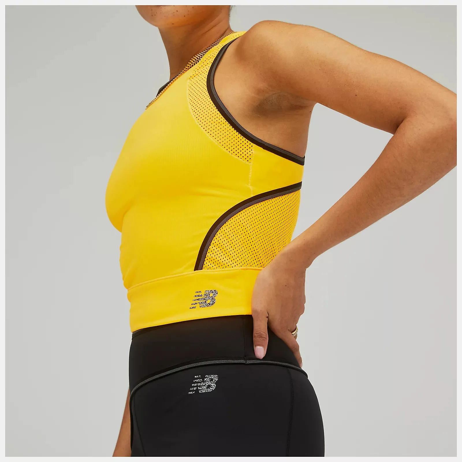 New Balance | PMV Kimbia Fitted Tank | Women's | Yellow