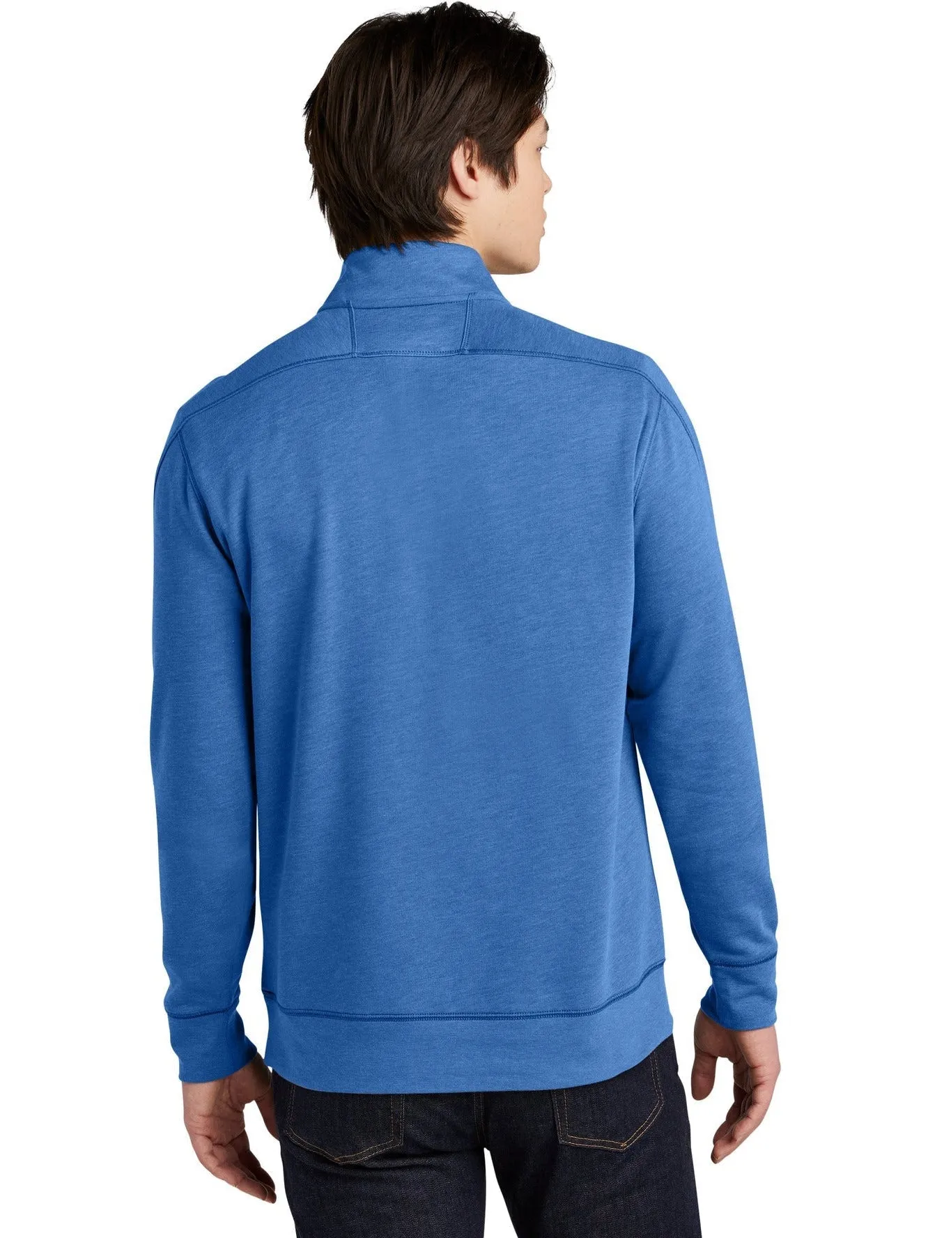 New Era Tri-Blend Fleece 1/4-Zip Pullover