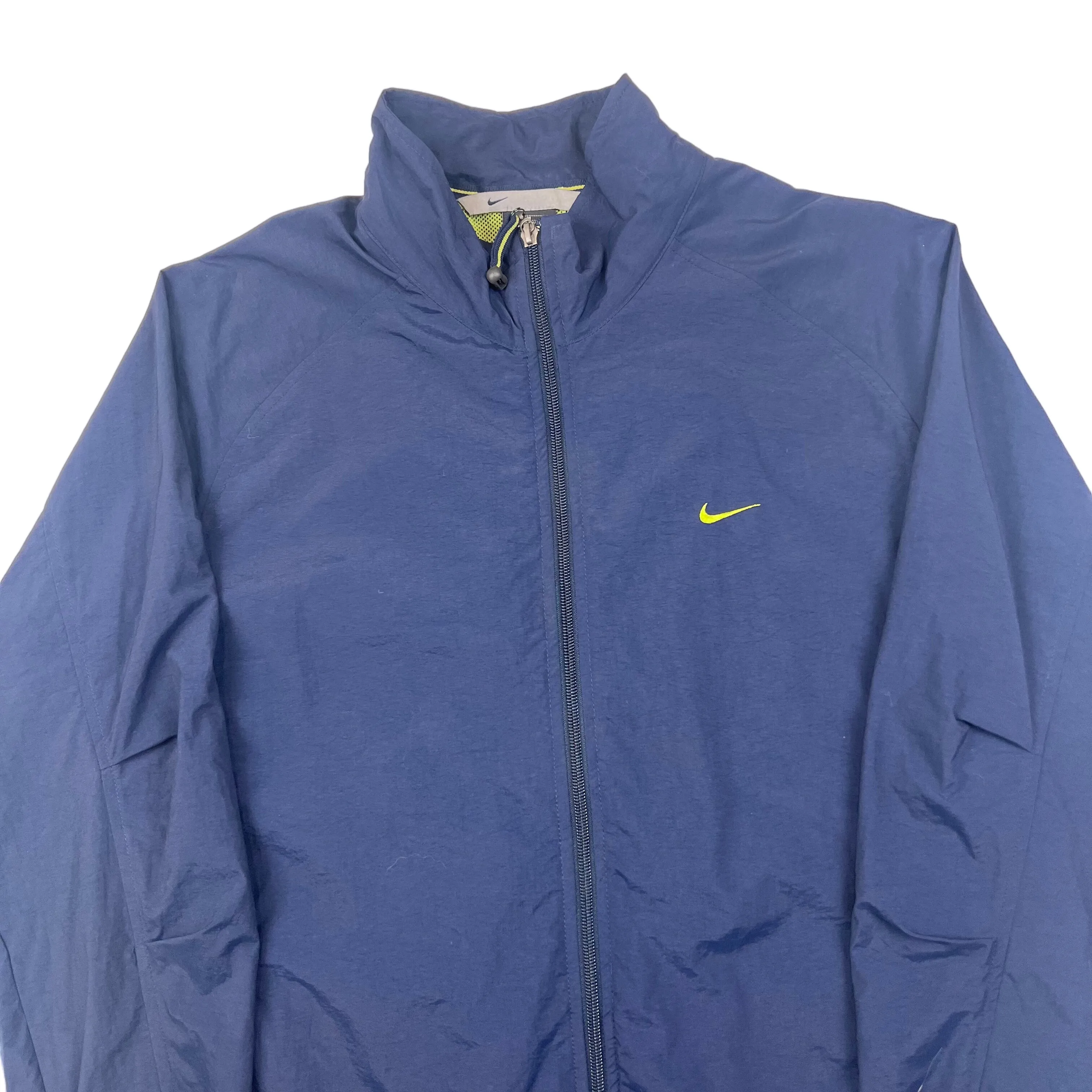 Nike 00's Embroidered Jacket Blue