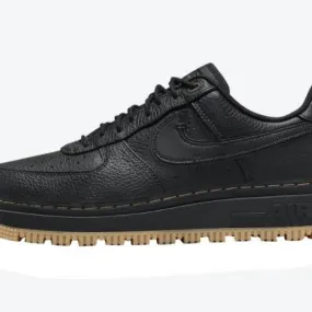 Nike Air Force 1 Luxe Black Gum