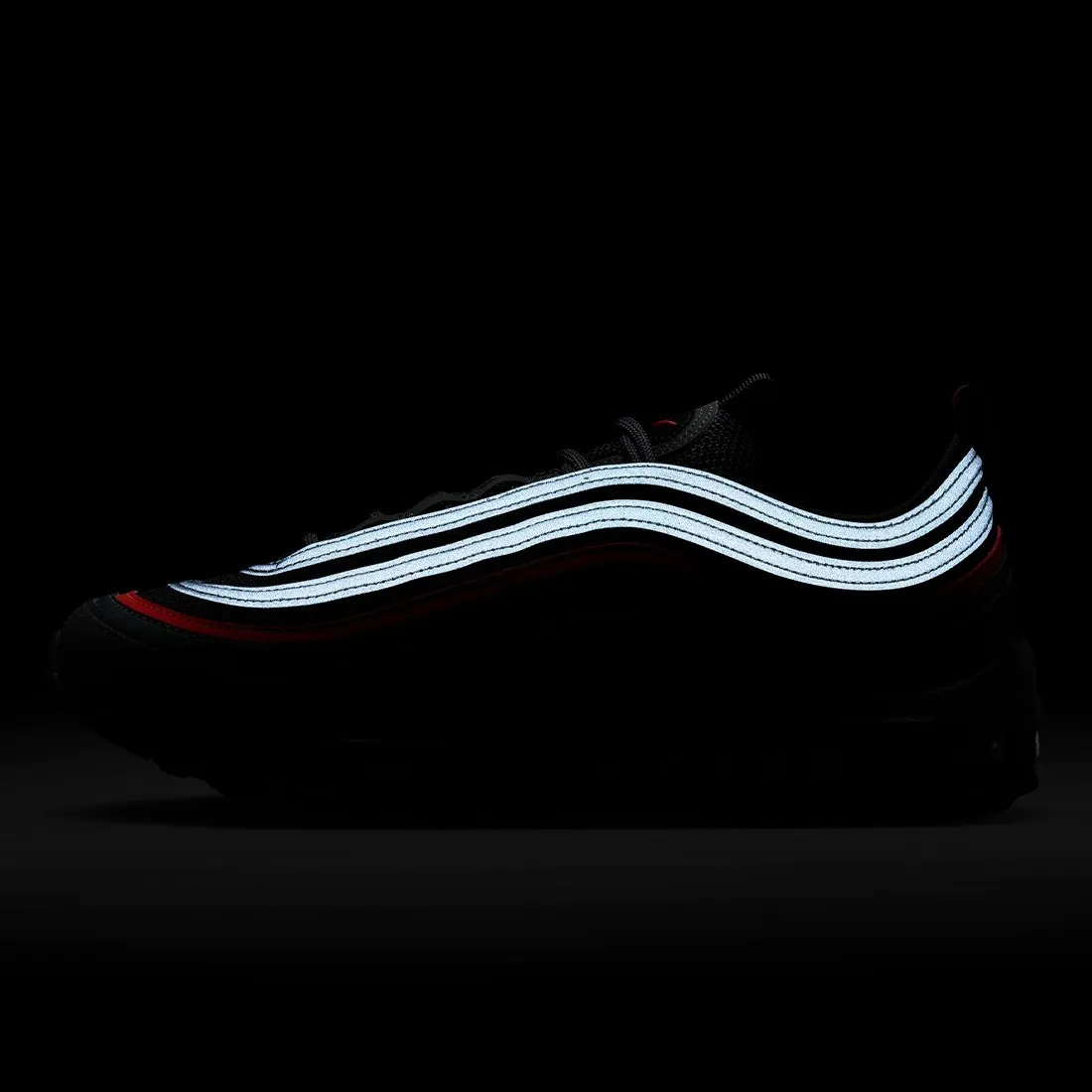 Nike Men Air Max 97 (black / picante red-anthracite)