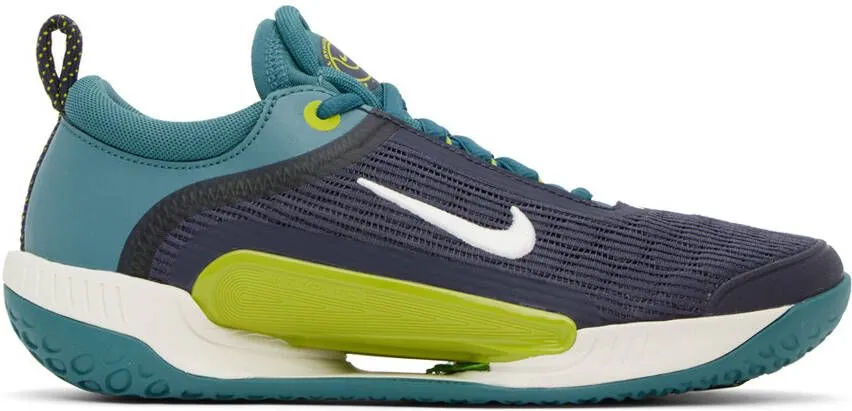 Nike Navy Court Air Zoom NXT Sneakers