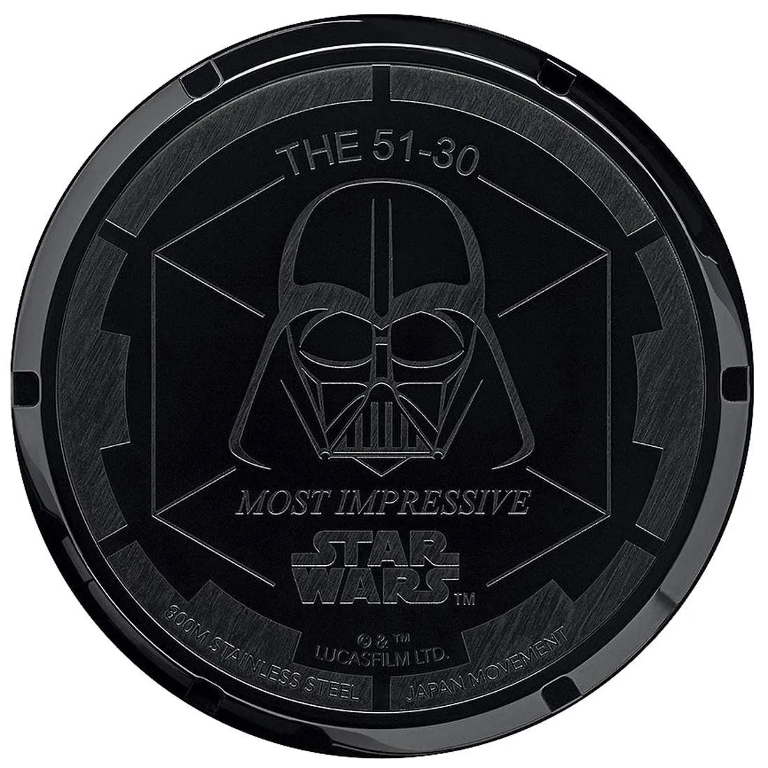 Nixon x Star Wars 51-30 Watch - Vader (black)