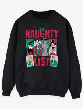 NW2 Batman Naughty List Mens Black Sweatshirt | Men | George at ASDA