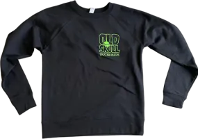 Old Skull Skateboards Logo Lightweight Crew Sweatshirt