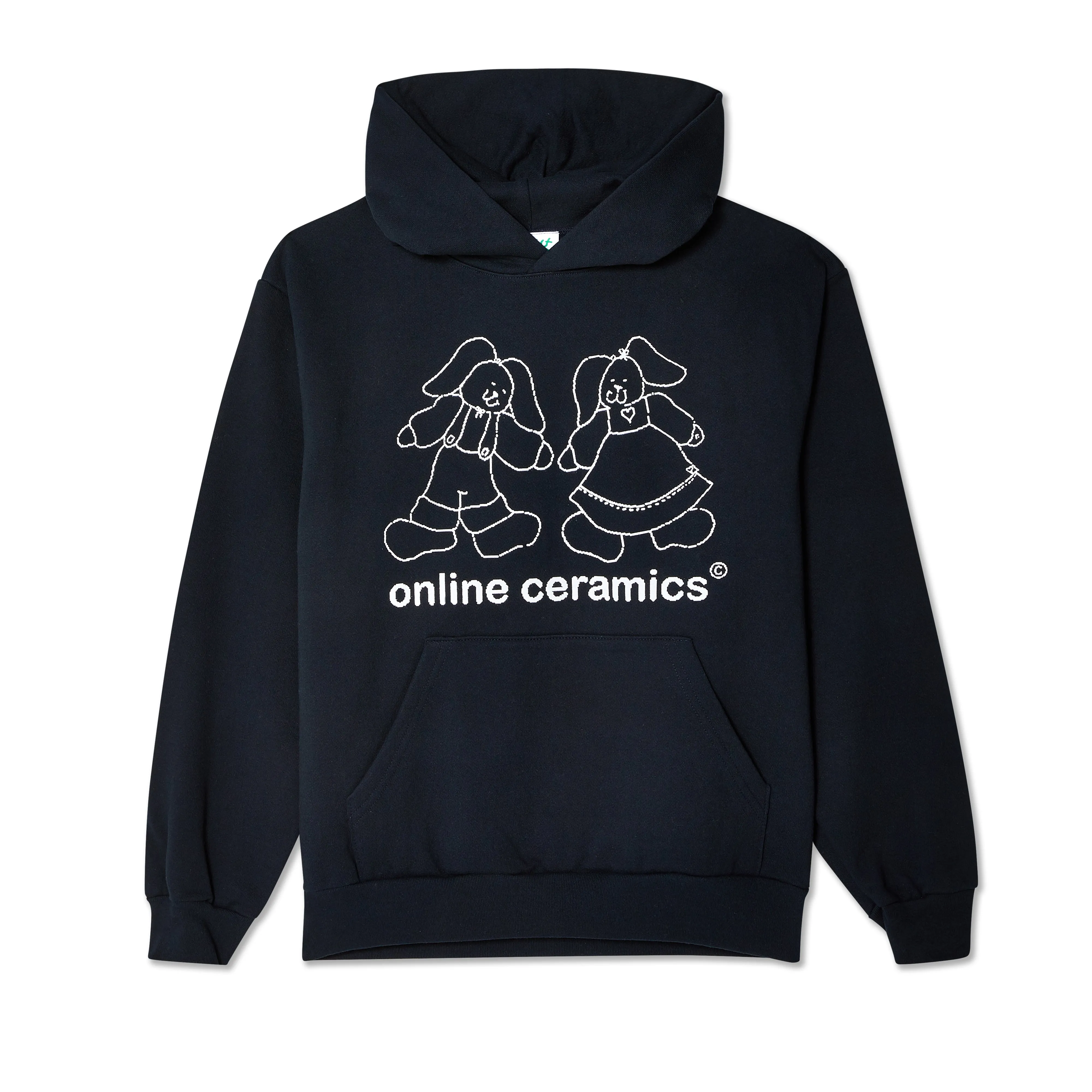 Online Ceramics - Bunny Logo Hoodie - (Navy)