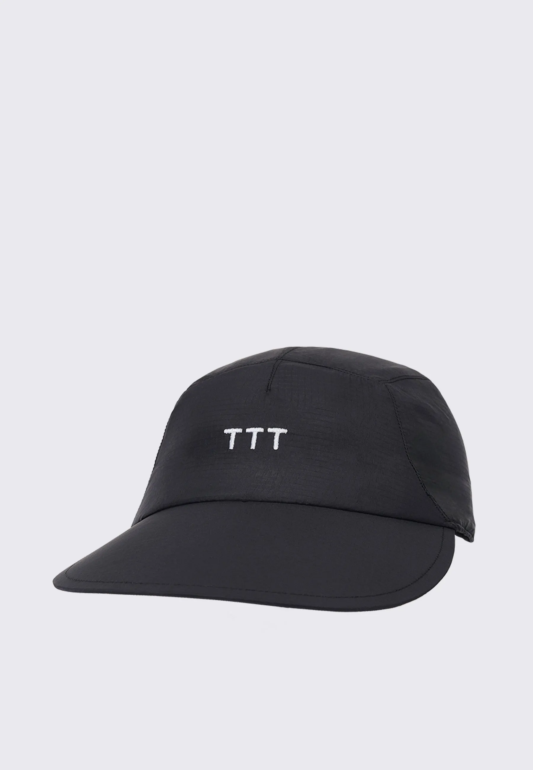 Panel Running Cap - Black