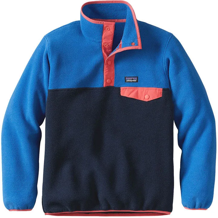 Patagonia Lightweight Synchilla Snap-T   Fleece Pullover Girls