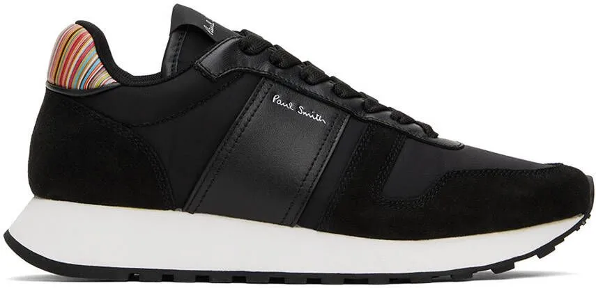 Paul Smith Black Eighties Sneakers