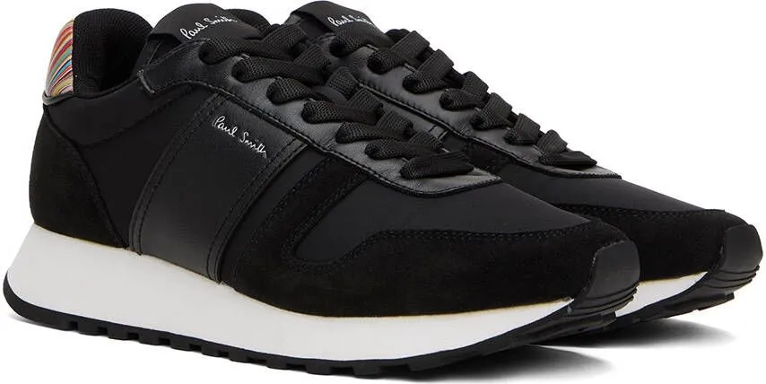 Paul Smith Black Eighties Sneakers