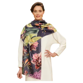 Powder Exotic Evening Print Scarf