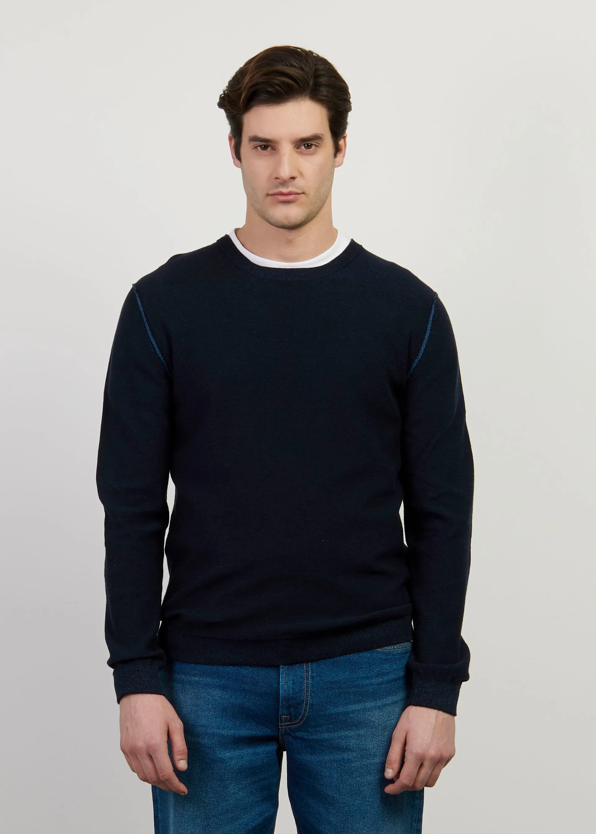 Pullover in puro cotone