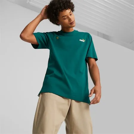 PUMA 75 Logo Celebration Men's Tee | Malachite | PUMA SHOP ALL PUMA | PUMA 