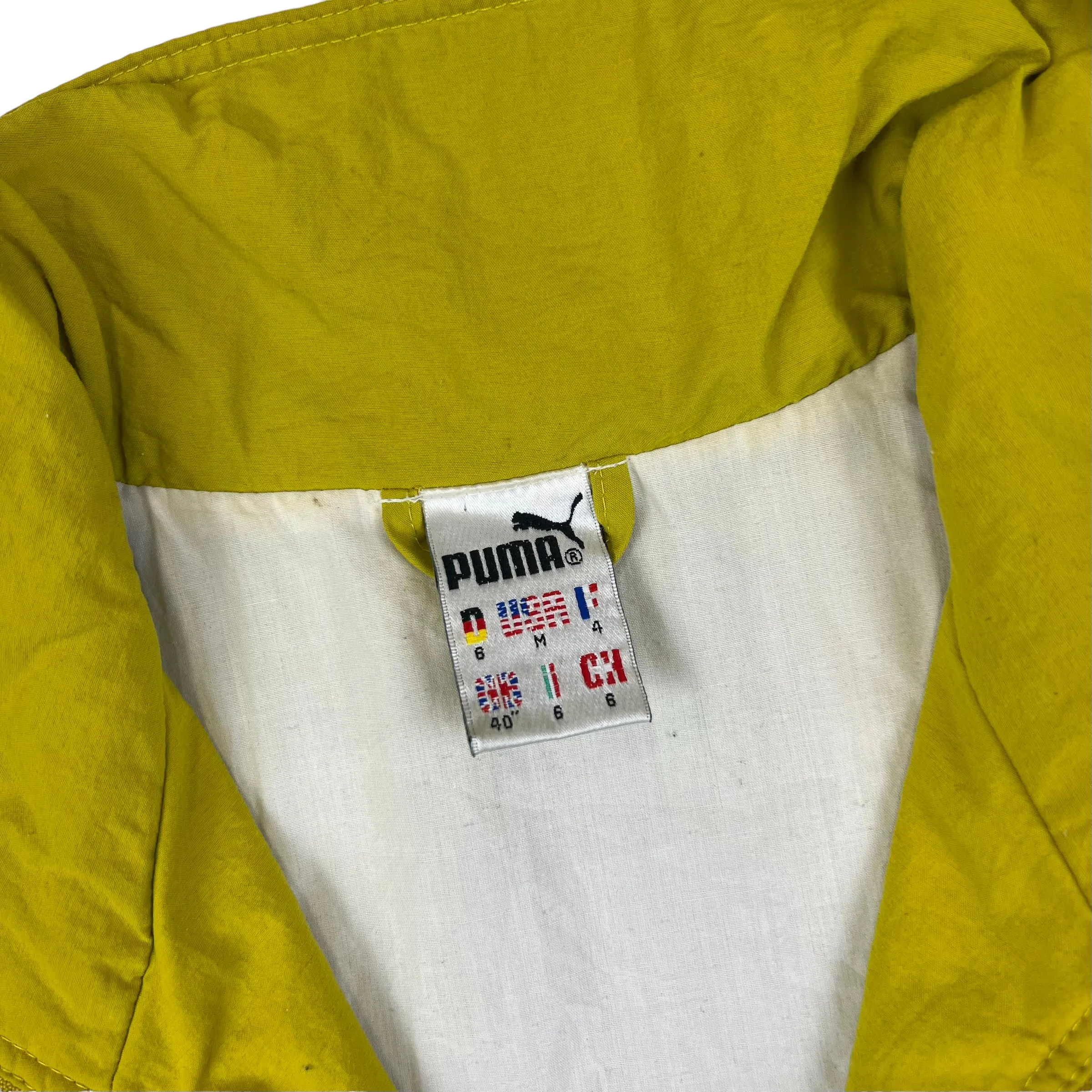 Puma 90s Track Jacket Yellow Purple